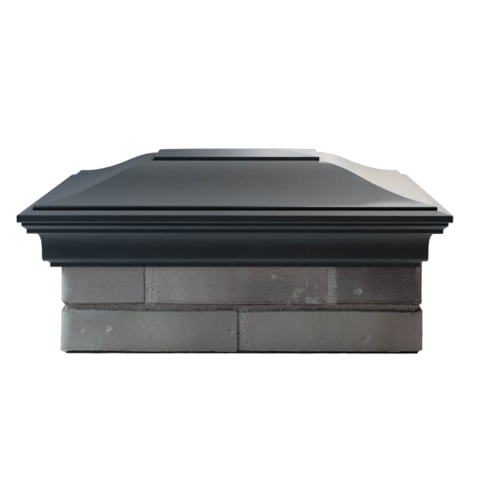 Колпак Zking Монблан Серый на столб 2х1.5 кирпича (515х385мм) в Красноярске фото