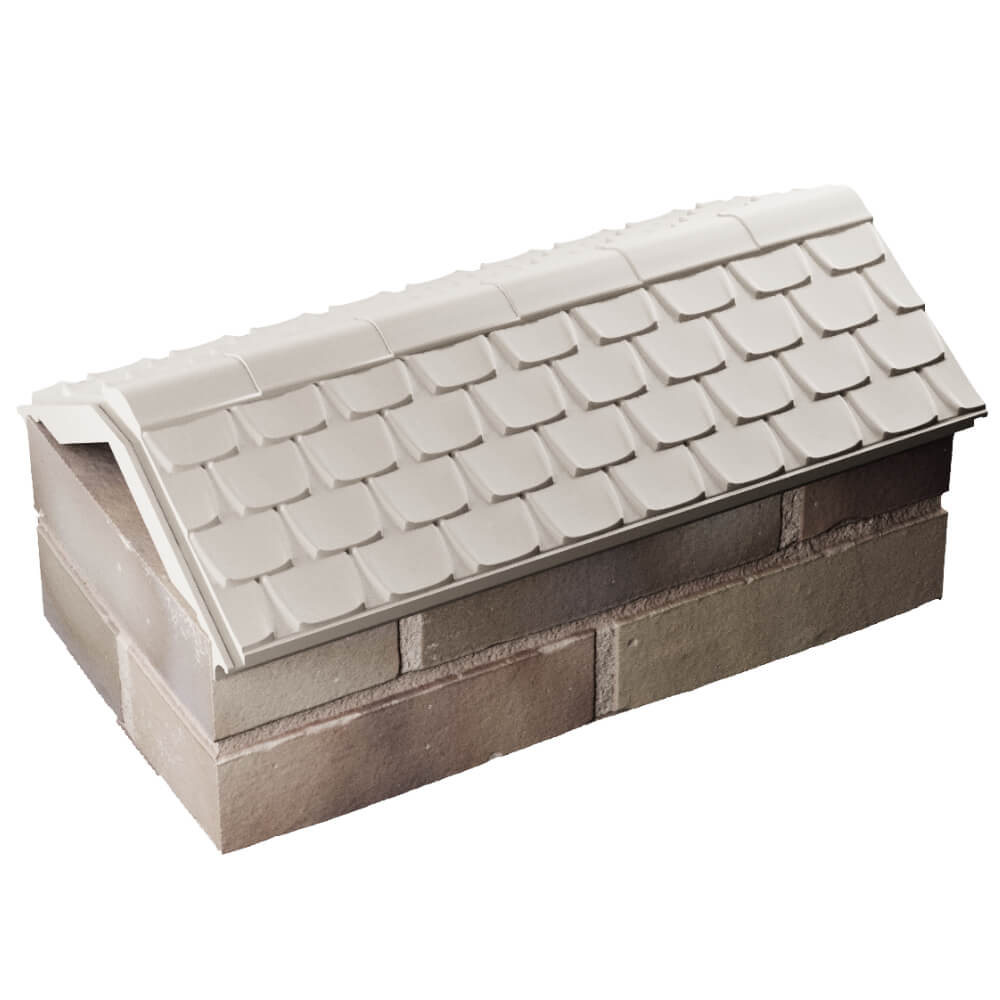 Парапет Zking Эльбрус Бежевый с посадкой на 1 кирпич (255мм) в Красноярске фото