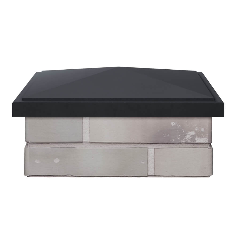 Колпак Zking БонаМоно Серый на столб 1.5х1.5 кирпича (385х385, 400х400мм) Красноярск фото