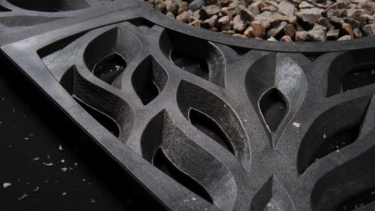 Приствольная решетка для дерева ZKING CRUST 1.2х1.2м Черная в Красноярске фото