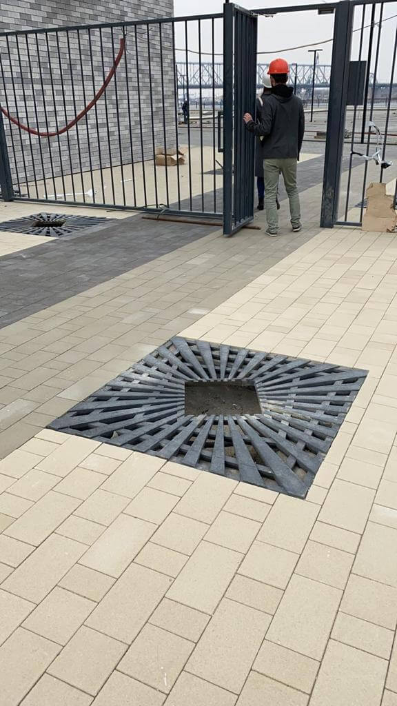 Приствольная решетка для дерева ZKING ATMOSPHERE 1.2х1.2м Черная в Красноярске фото