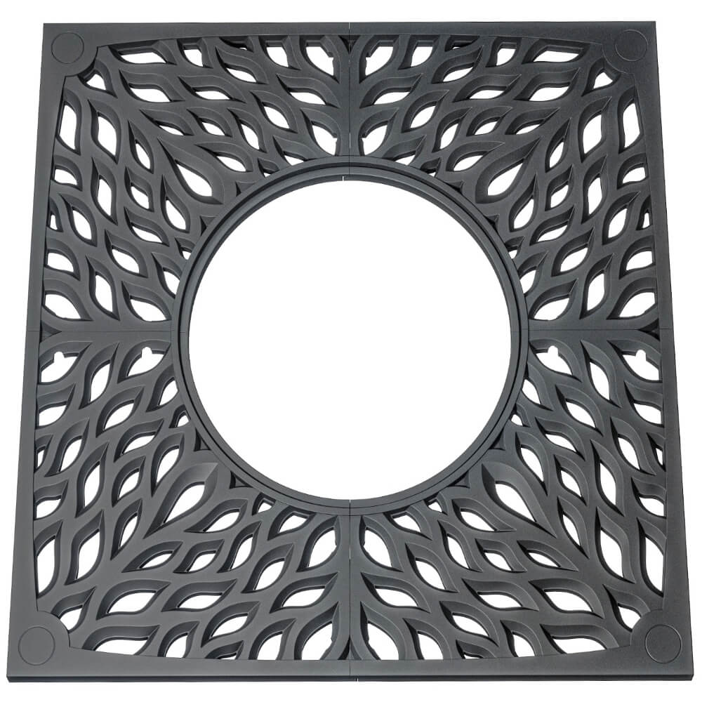 Приствольная решетка для дерева ZKING CRUST 2х2м Черная Красноярск фото