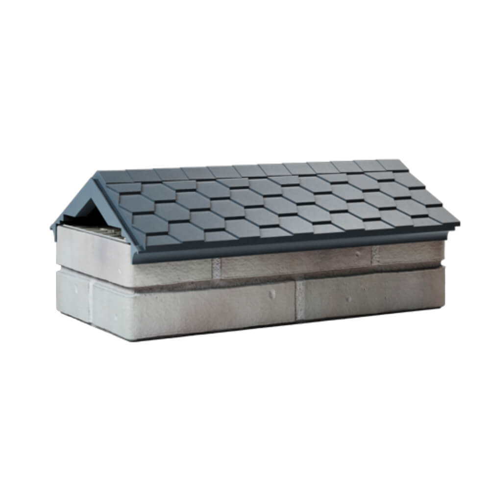 Парапет Zking Эверест Серый с посадкой на 1 кирпич (200/225/255мм) Красноярск фото