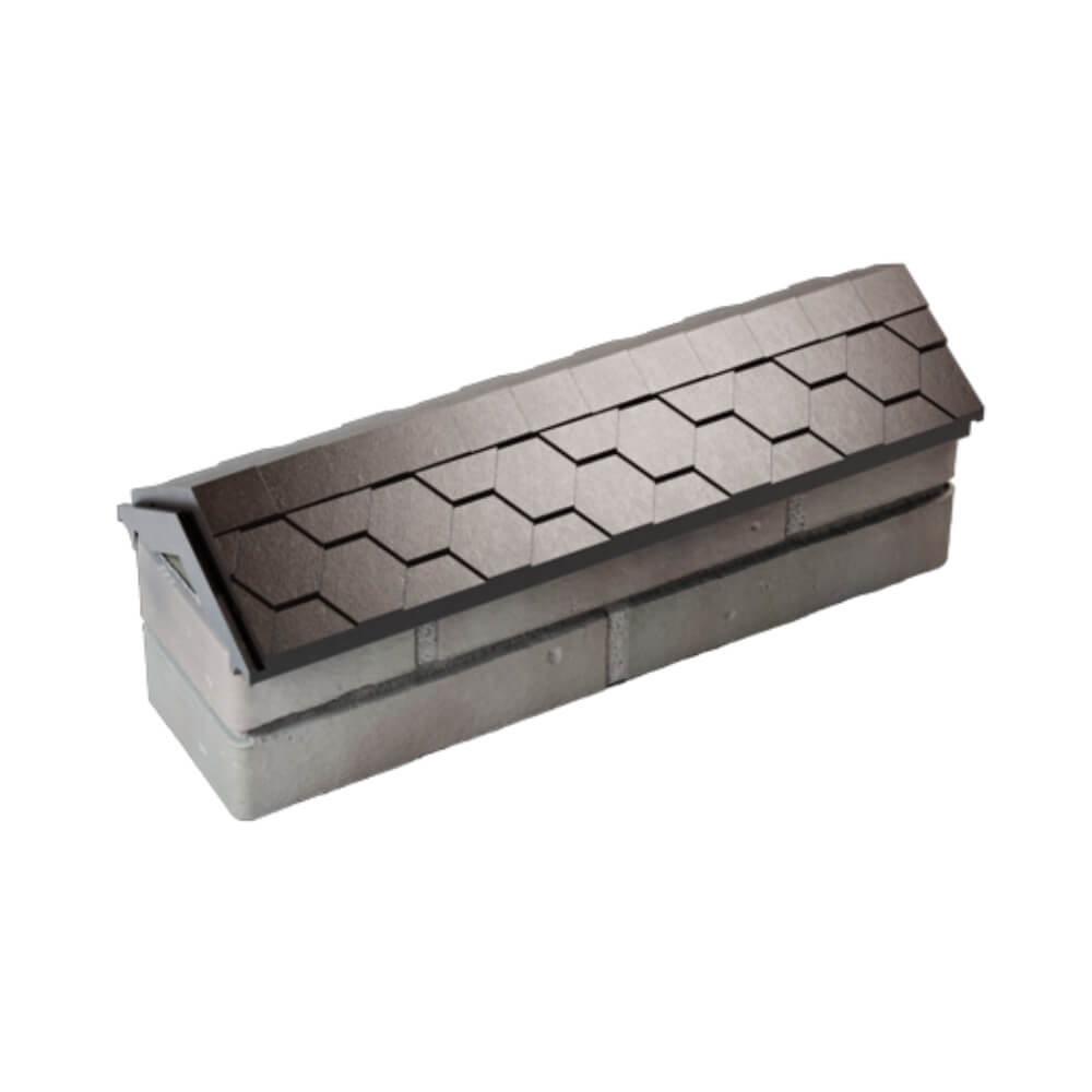 Парапет Zking Эверест Коричневый с посадкой на 0.5 кирпича (130мм) в Красноярске фото