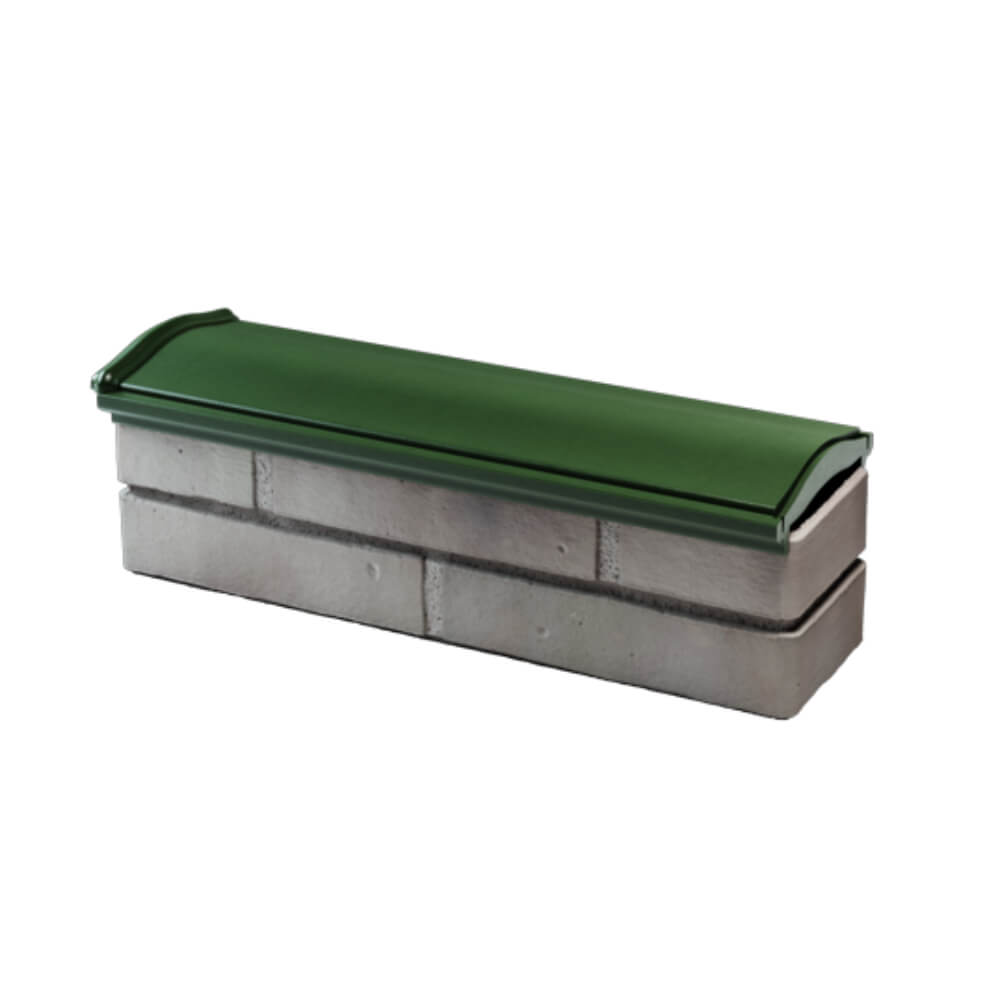 Парапет Zking Монблан Зеленый посадка на 0.5 кирпича (130мм) в Красноярске фото