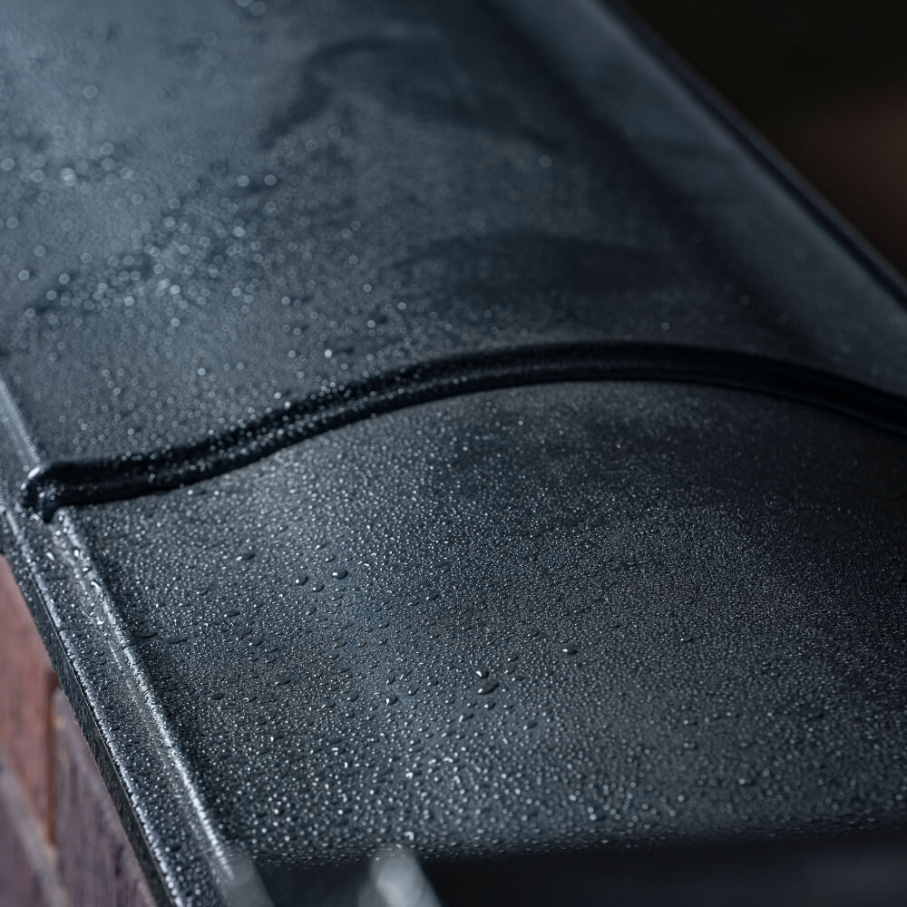 Парапет Zking Монблан Черный посадка на 0.5 кирпича (130мм) в Красноярске фото