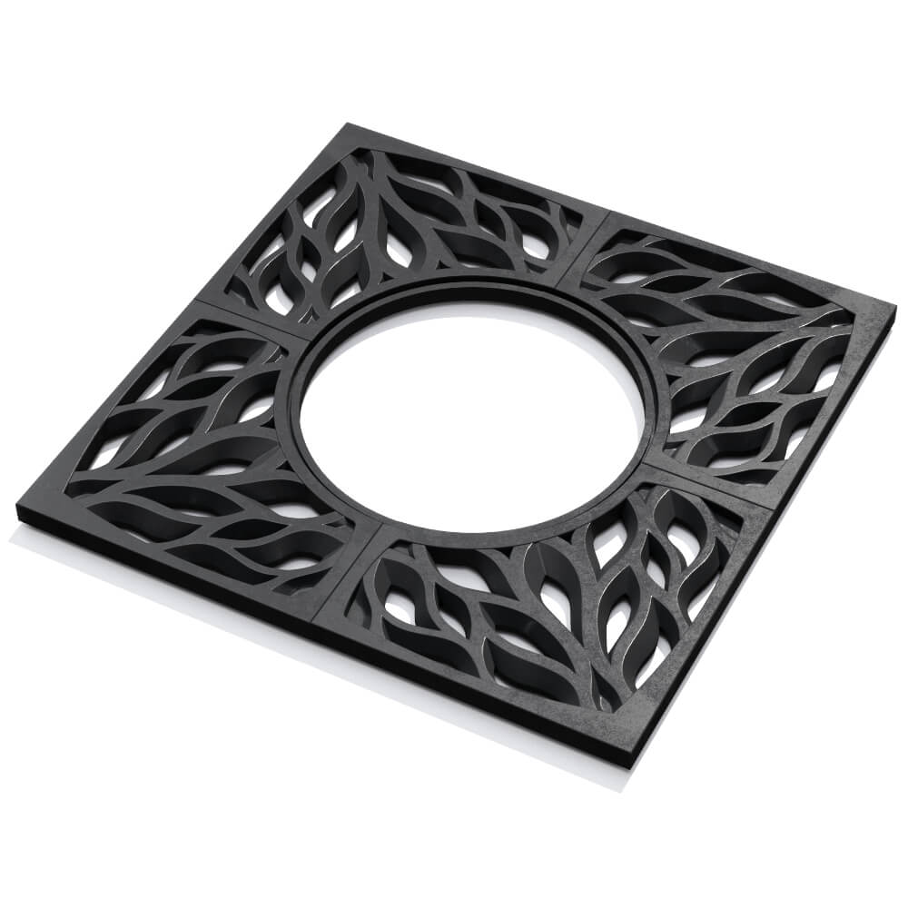 Приствольная решетка для дерева ZKING CRUST 1.2х1.2м Черная в Красноярске фото