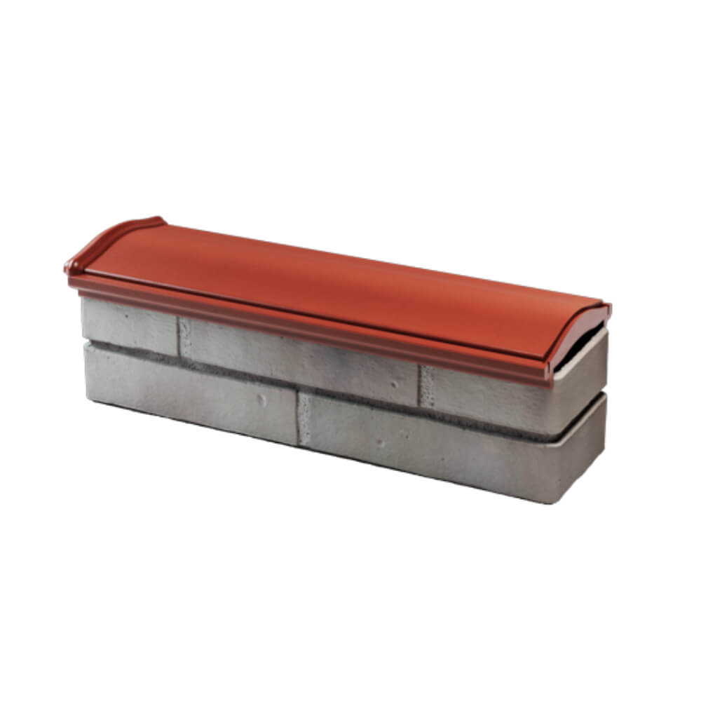 Парапет Zking Монблан Красный посадка на 0.5 кирпича (130мм) в Красноярске фото