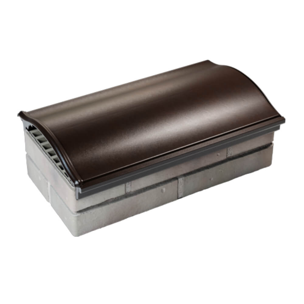 Парапет Zking Монблан Коричневый посадка на 1 кирпич (200/225/255мм) в Красноярске фото