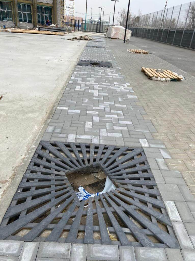 Приствольная решетка для дерева ZKING ATMOSPHERE 1.2х1.2м Черная в Красноярске фото