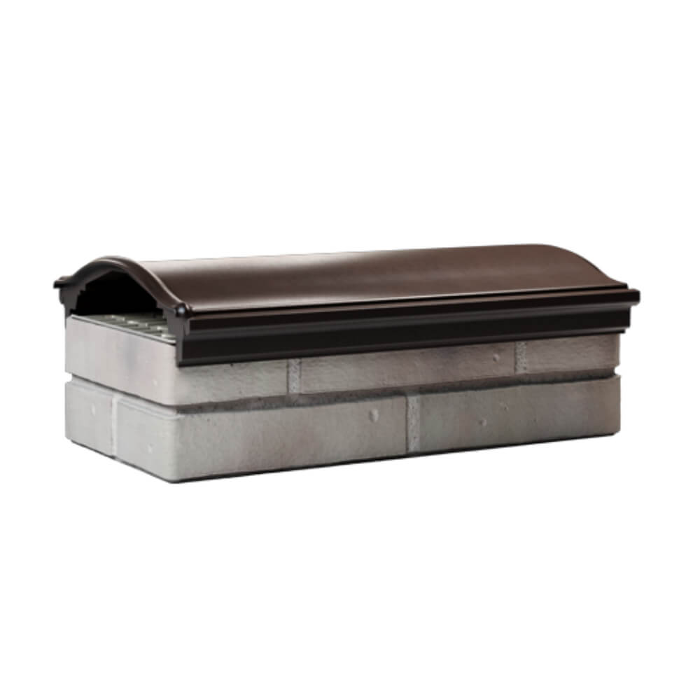 Парапет Zking Монблан Коричневый посадка на 1 кирпич (200/225/255мм) Красноярск фото