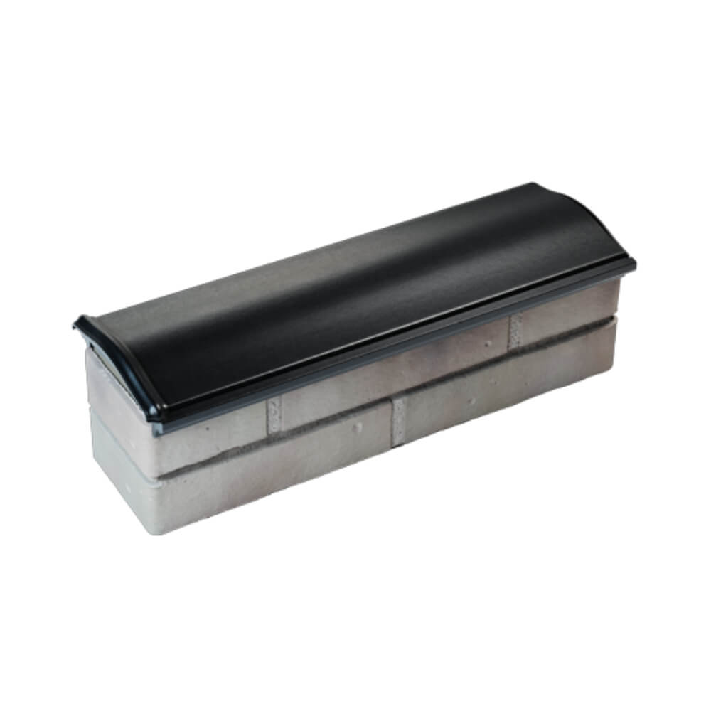 Парапет Zking Монблан Черный посадка на 0.5 кирпича (130мм) в Красноярске фото