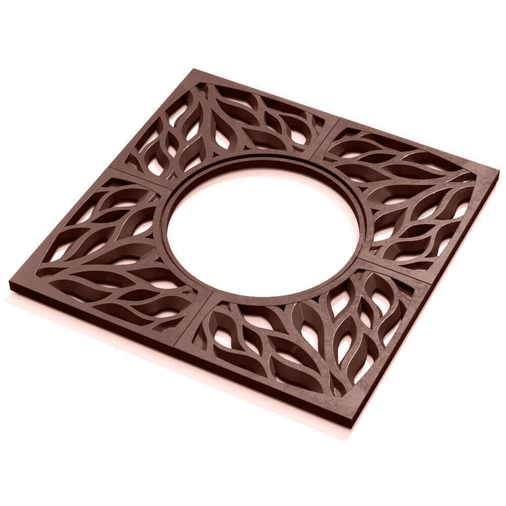 Приствольная решетка для дерева ZKING CRUST 1.2х1.2м Коричневая в Красноярске фото