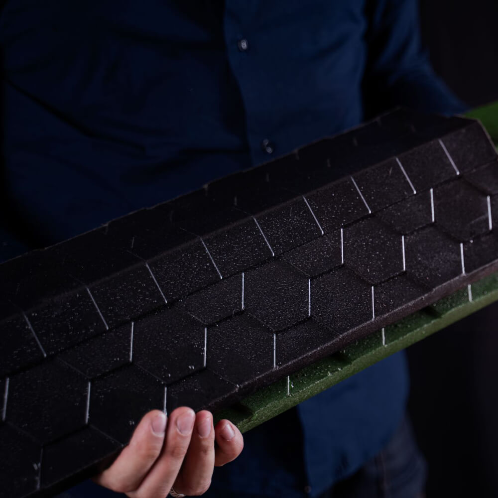 Парапет Zking Эверест Черный с посадкой на 1 кирпич (200/225/255мм) в Красноярске фото