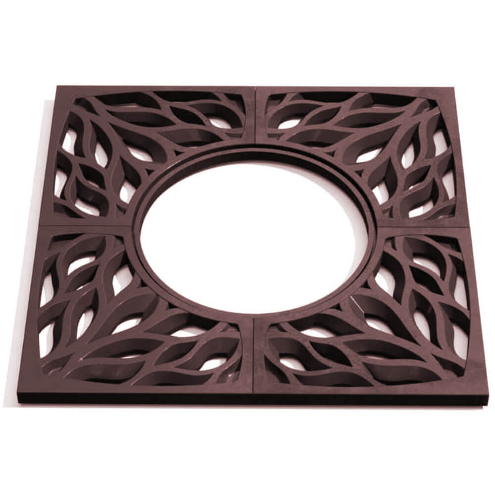 Приствольная решетка для дерева ZKING CRUST 1.2х1.2м Коричневая Красноярск фото