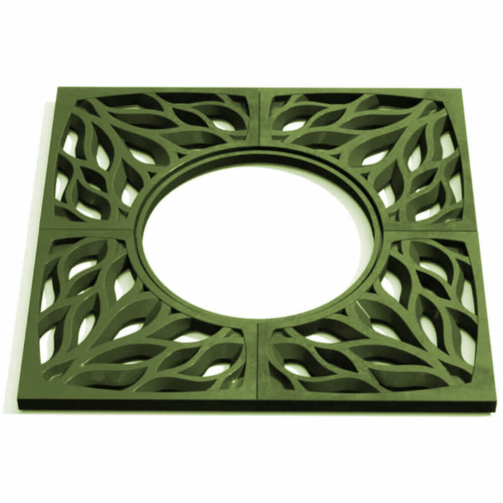 Приствольная решетка для дерева ZKING CRUST 1.2х1.2м Зеленая Красноярск фото