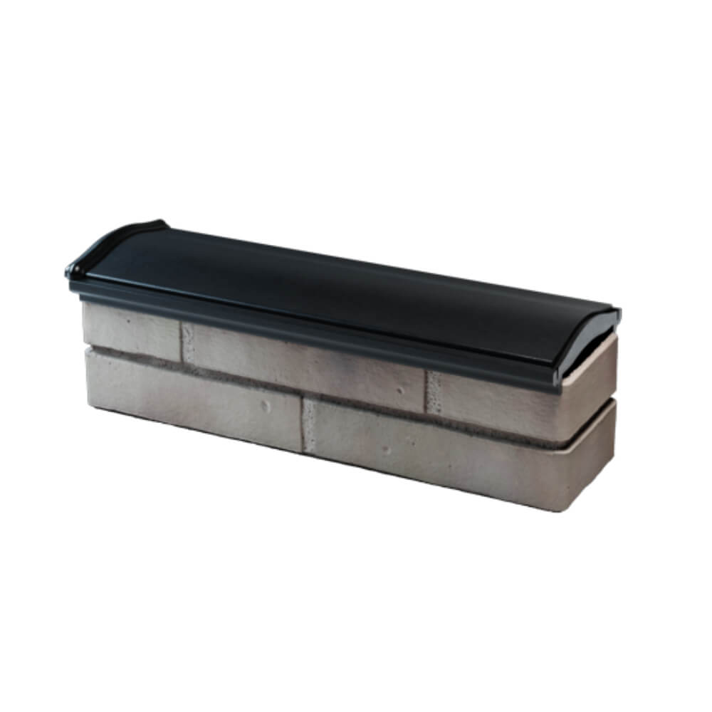 Парапет Zking Монблан Черный посадка на 0.5 кирпича (130мм) в Красноярске фото