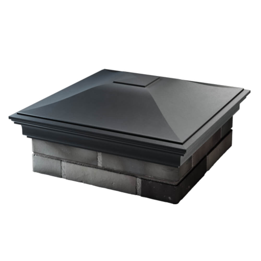 Колпак Zking Монблан Серый на столб 2х2 кирпича (515х515мм) в Красноярске фото