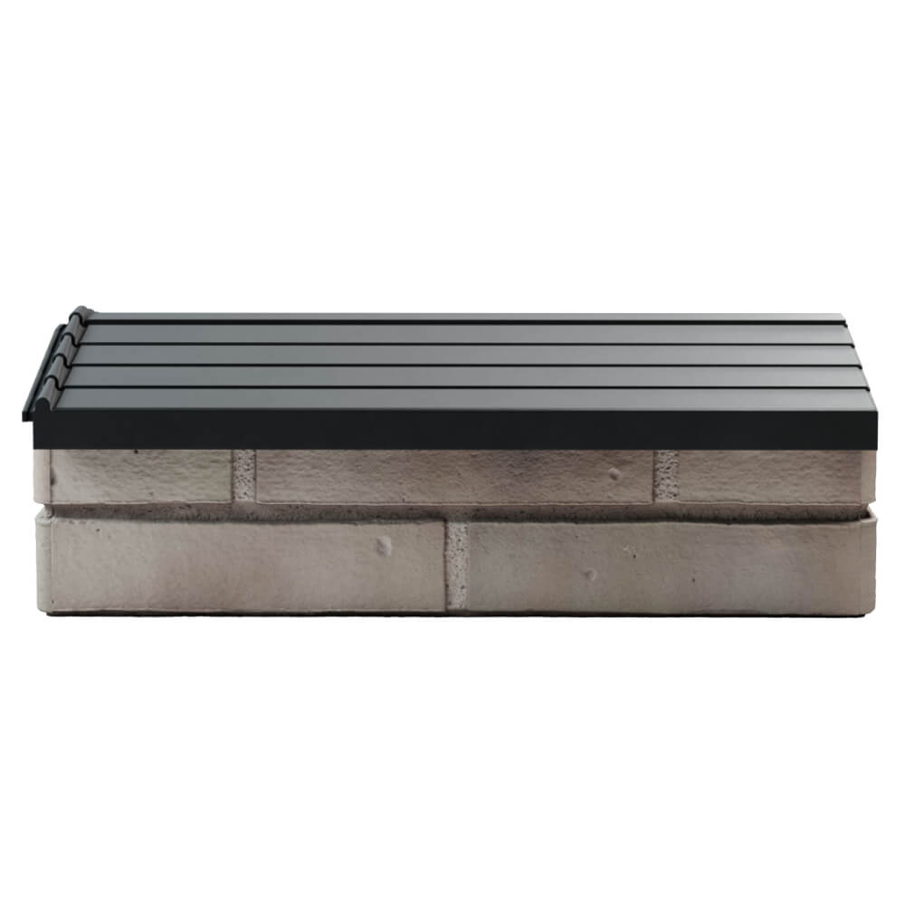 Парапет Zking Бона ХайТек Серый с посадкой на 1 кирпич (200/225/255мм) в Красноярске фото