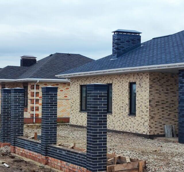 Колпак Zking Бона ХайТек Серый на столб 1.5х1.5 кирпича (385х385мм) в Красноярске фото